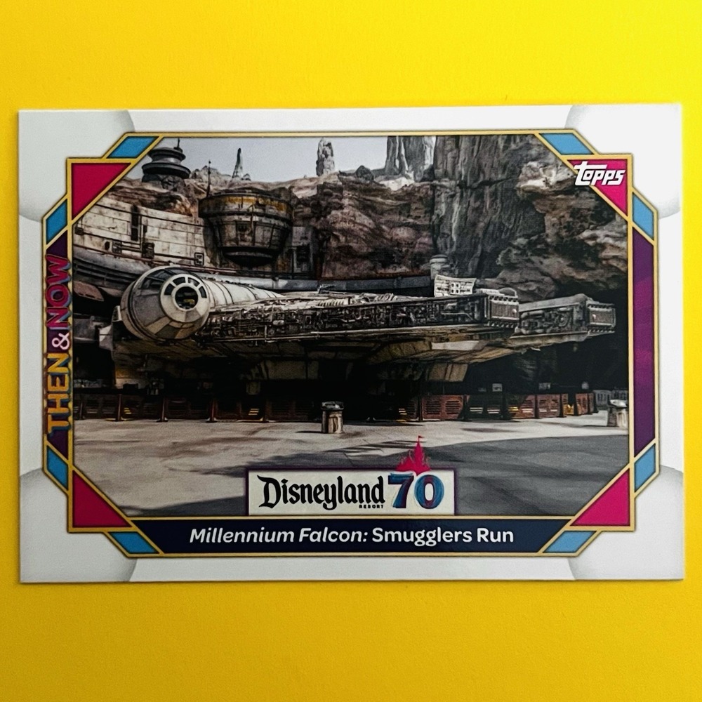 2025 Topps Disneyland 70th Millennium Falcon Smugglers Run #25 Star Wars